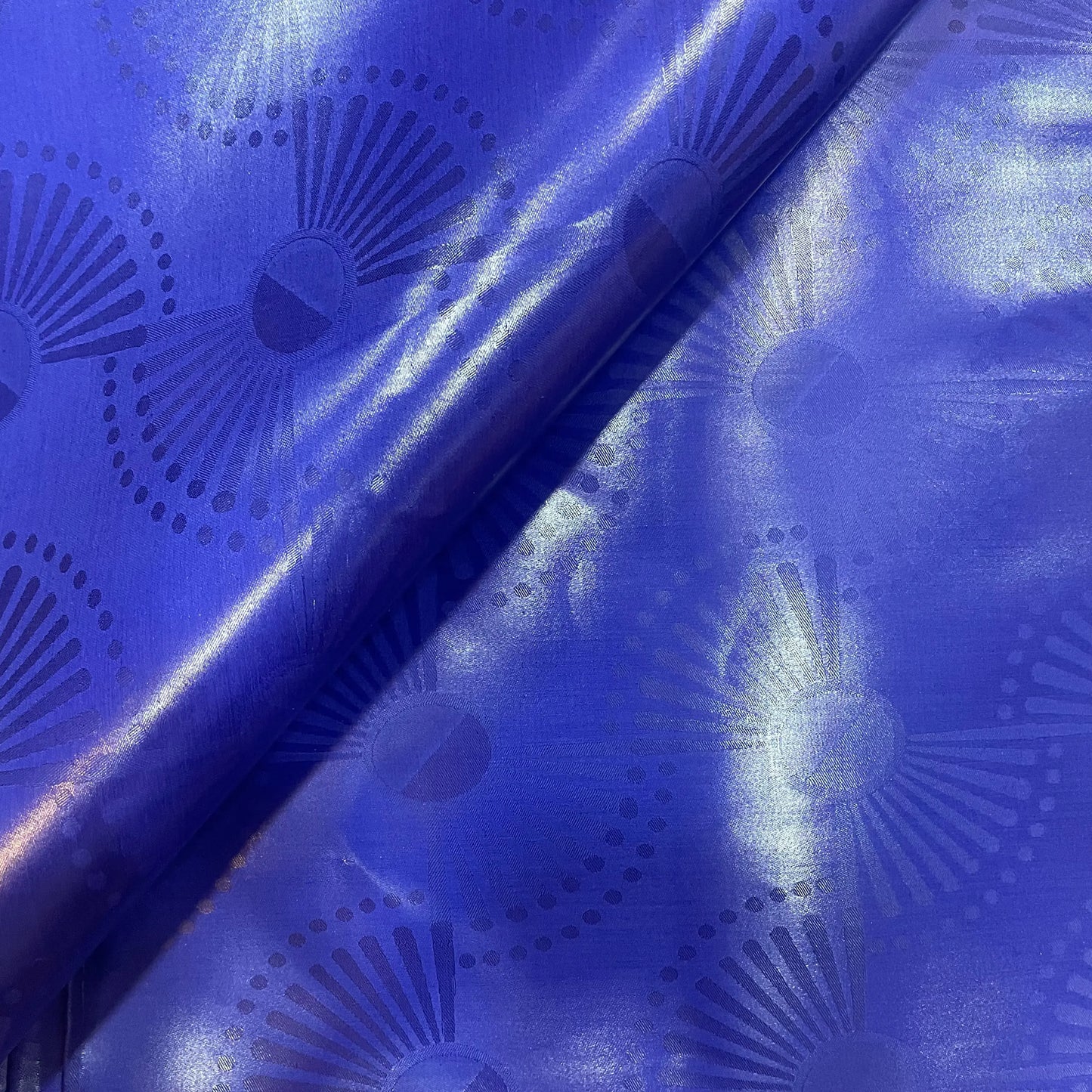 Bazin Bleu-Outremer Feryel Tissus