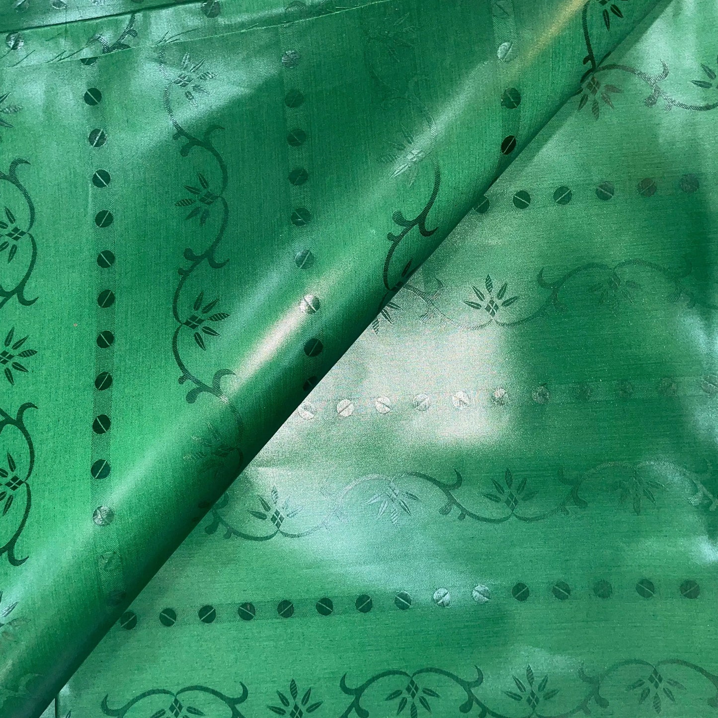 Bazin Vert Feryel Tissus