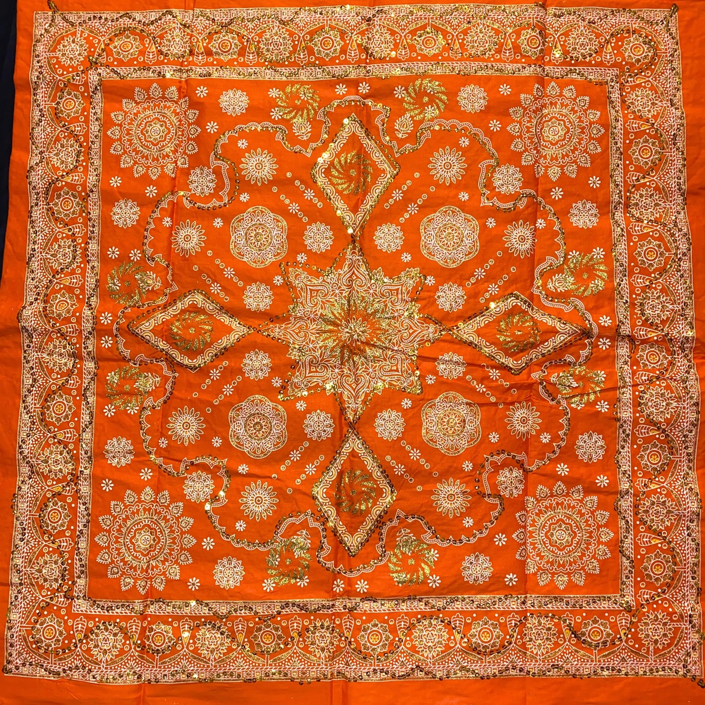 Chiromani Orange Feryel Tissus