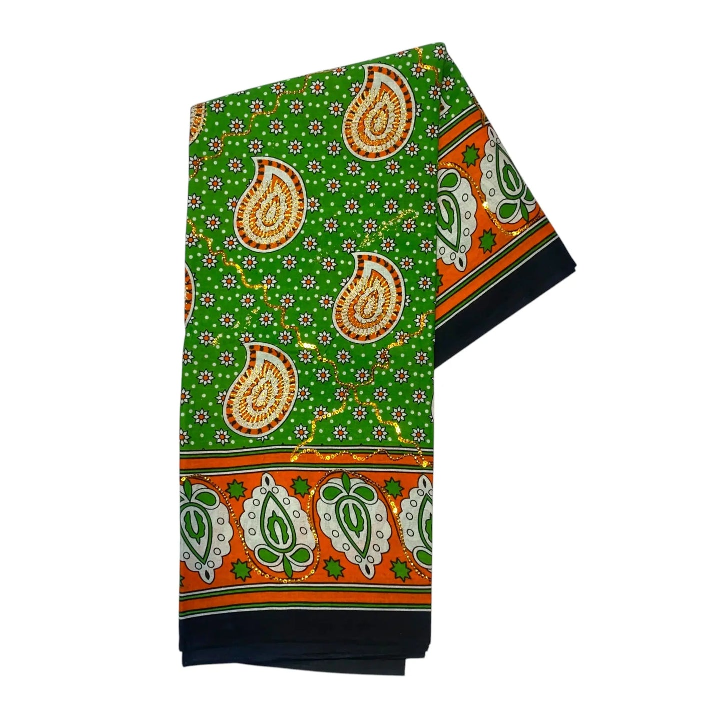 Salouva (Vert/Orange) Feryel Tissus