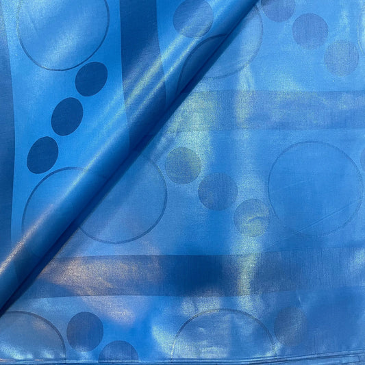 Bazin Bleu-chaud Feryel Tissus