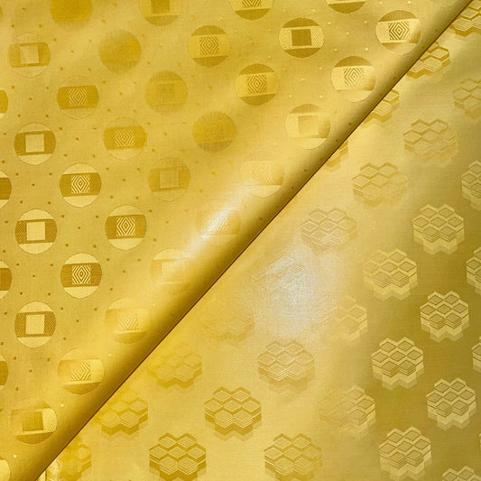 Bazin Jaune Feryel Tissus