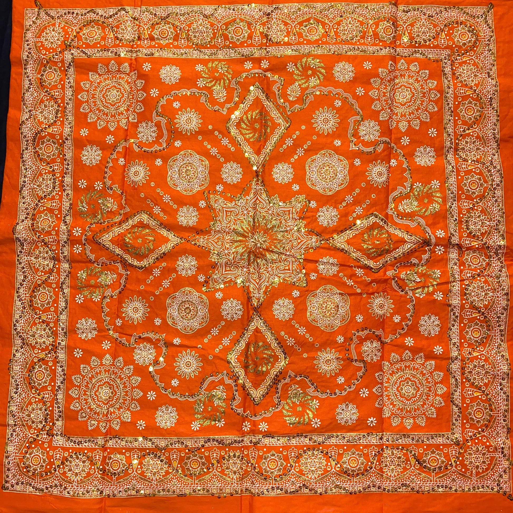 Chiromani Orange Feryel Tissus